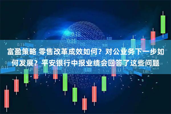 富盈策略 零售改革成效如何？对公业务下一步如何发展？平安银行中报业绩会回答了这些问题