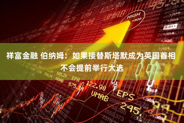 祥富金融 伯纳姆：如果接替斯塔默成为英国首相 不会提前举行大选