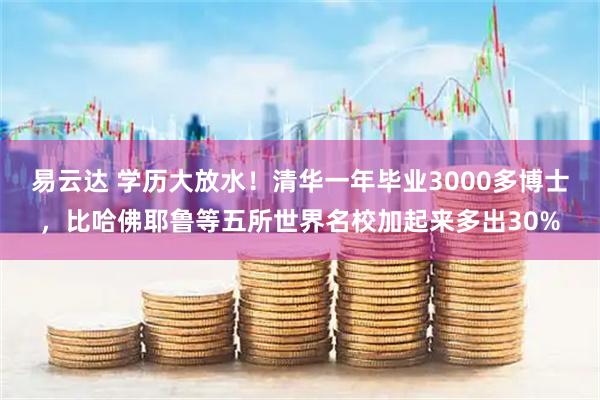 易云达 学历大放水！清华一年毕业3000多博士，比哈佛耶鲁等五所世界名校加起来多出30%